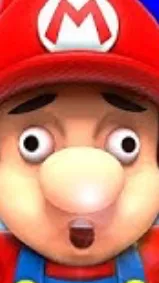 ai character: Mario from smg4  background