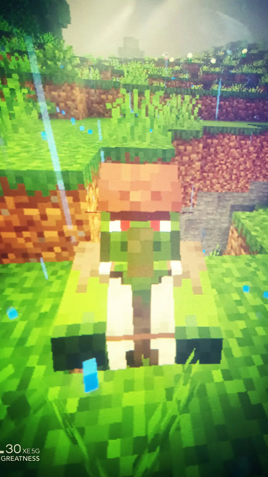 ai character: Zombie Villager background