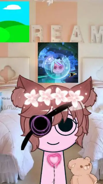 ai character: Abby chan~ background