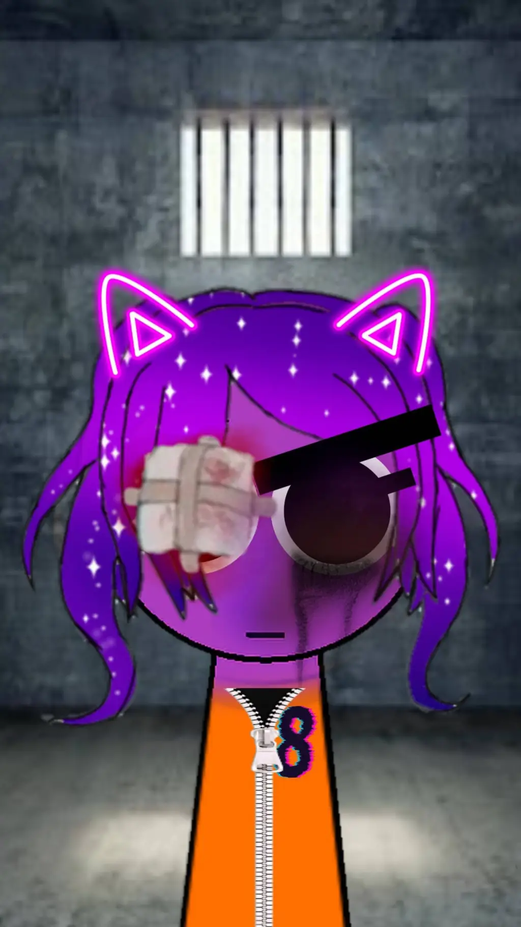 ai character: ★💔Violet 💔★ background