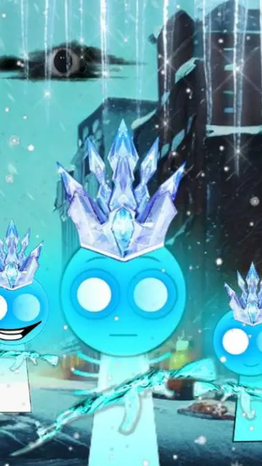ai character: Ice shooters 🧊 background