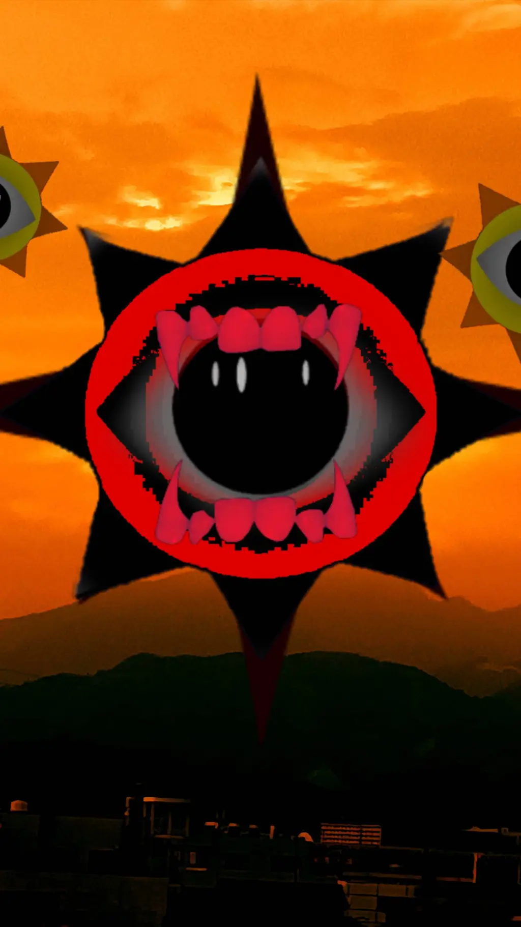 ai character: The Foggy Sun  background