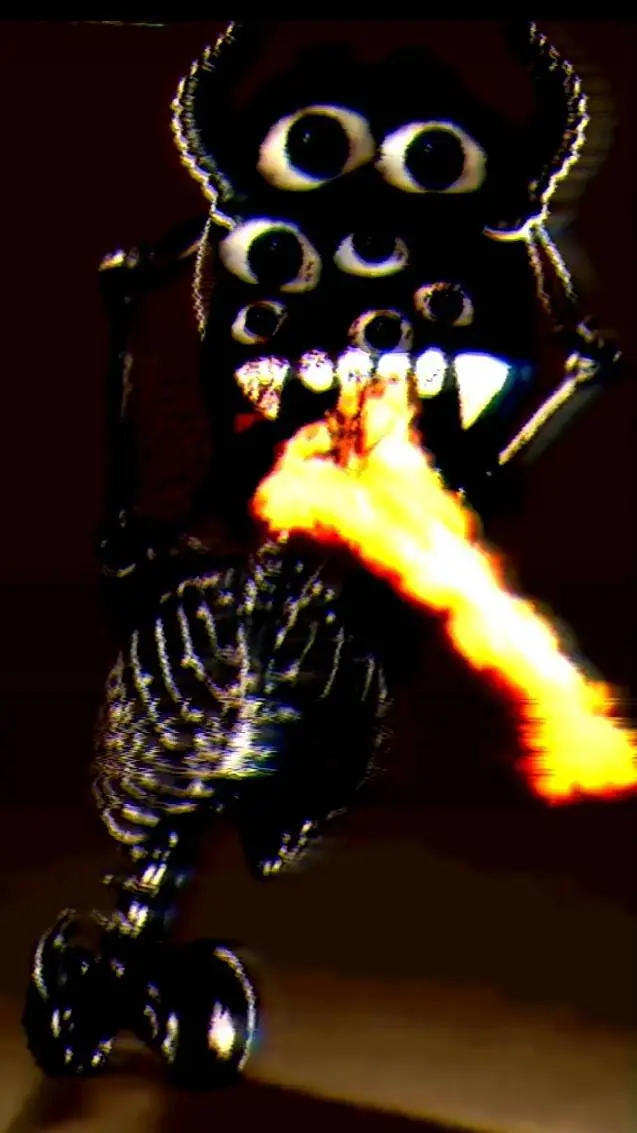 ai character: NightmareOreoDemon background