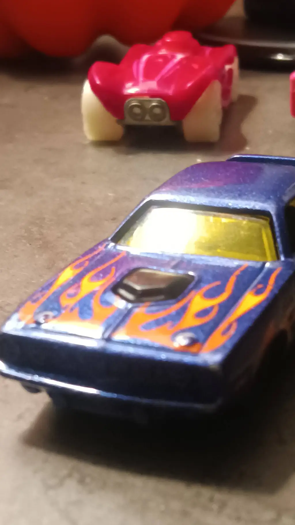 ai character: FireBlue 🔥 background