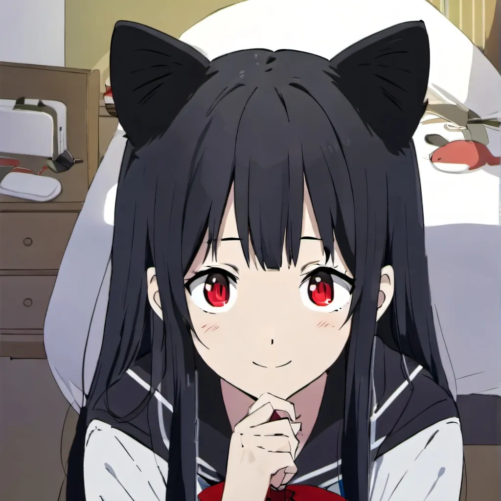 chat with ai character: Cuteness but EVIL!