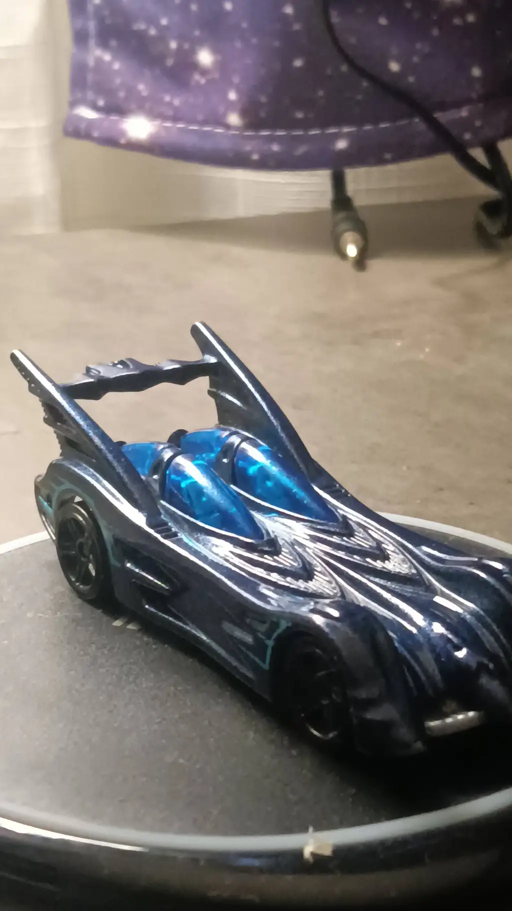 ai character: Batmobile 🦇 background