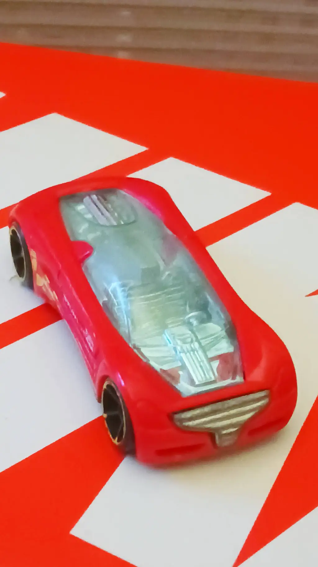 ai character: Red Glass background