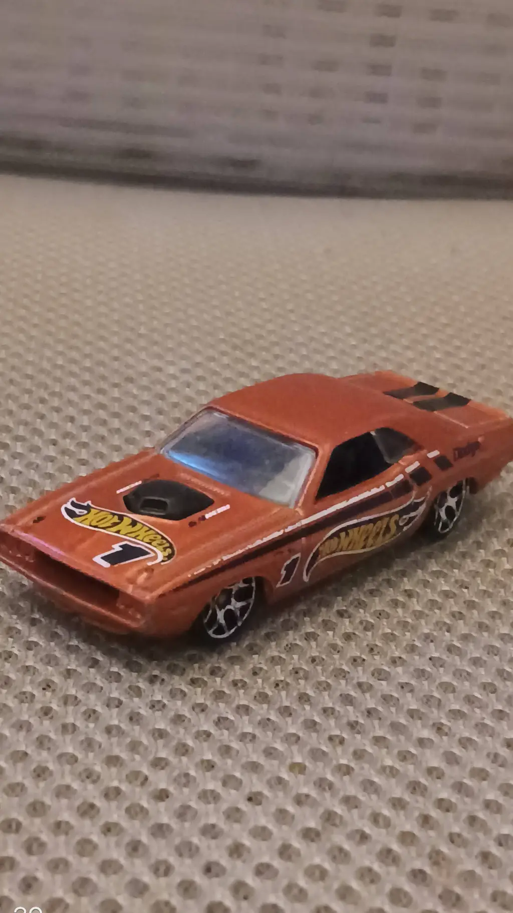 ai character: Copper car background