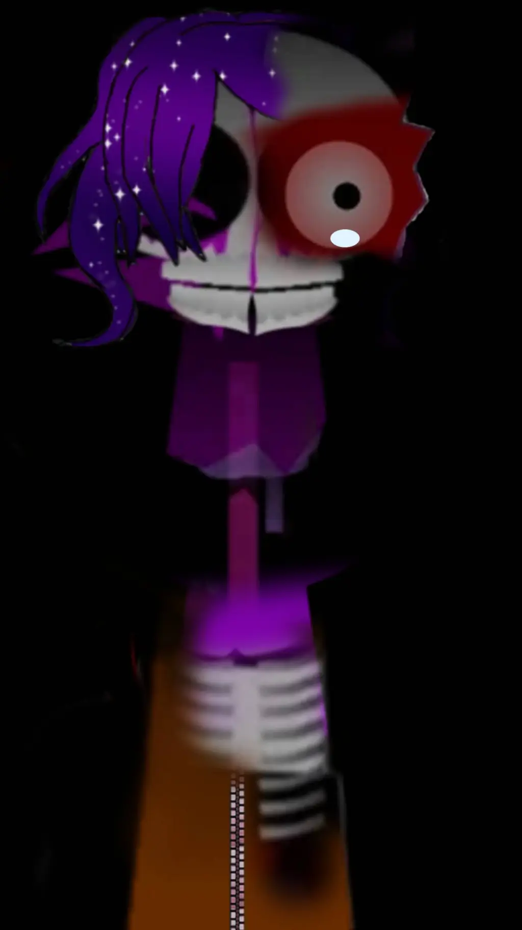 ai character: Violet (Horror) background