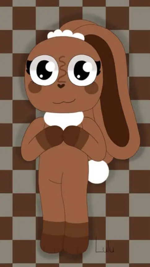 ai character: 🐰~Cocoa~🍪 background