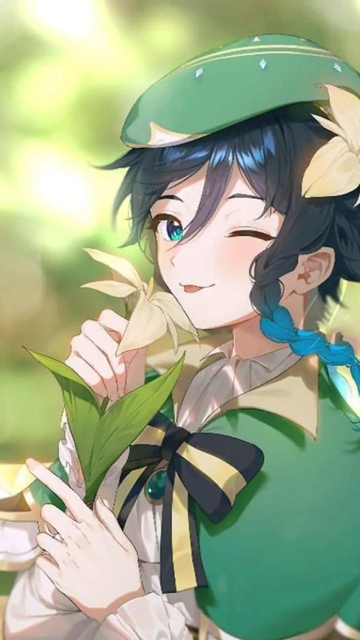 ai character: Venti background