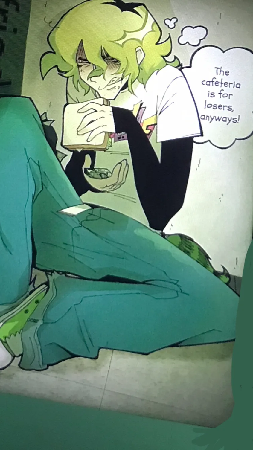 ai character: Angelo, dalton ￼ background