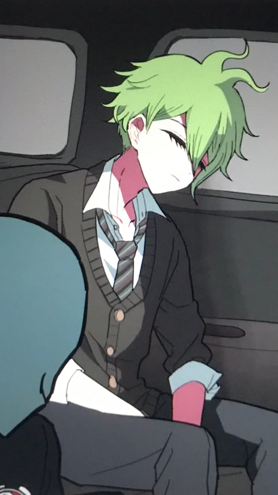 ai character: Rantaro amami background