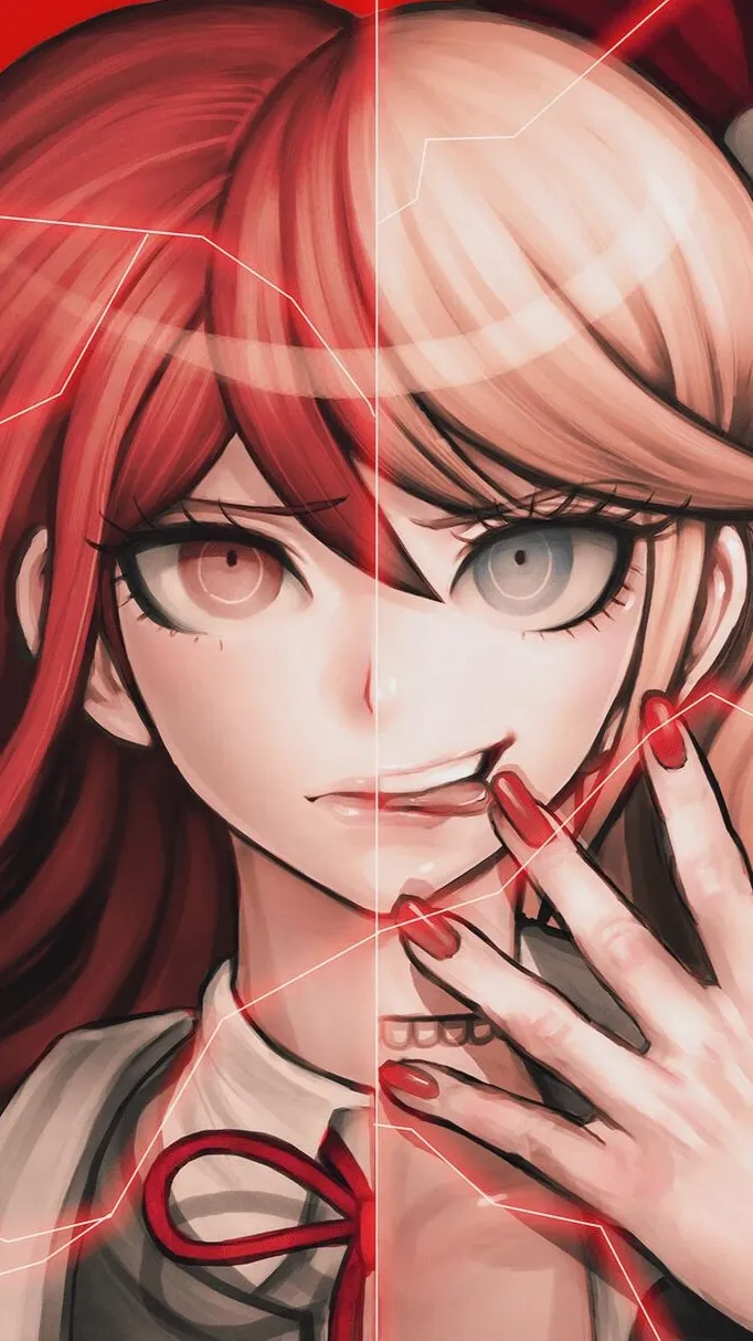 ai character: Junko, Enoshima ￼ background