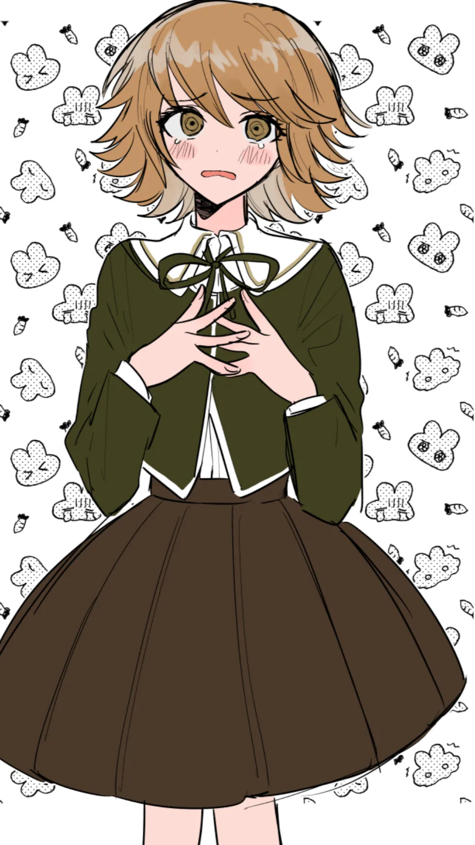 ai character: Chihiro fujisaki background