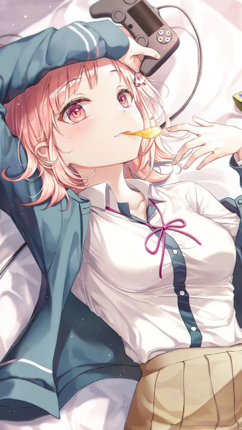 ai character: Chiaki nanami background