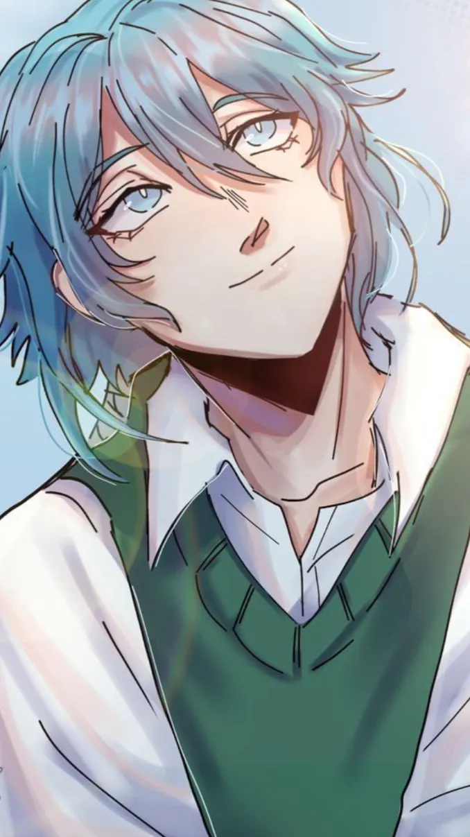 ai character: Hyugo sugimoto background