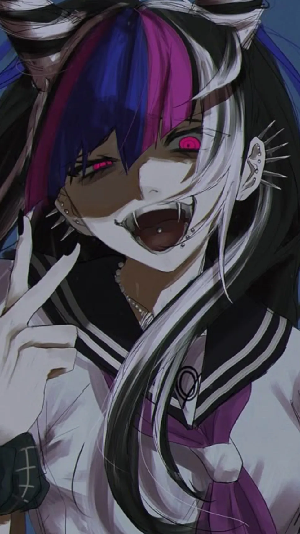 ai character: Ibuki mioda background