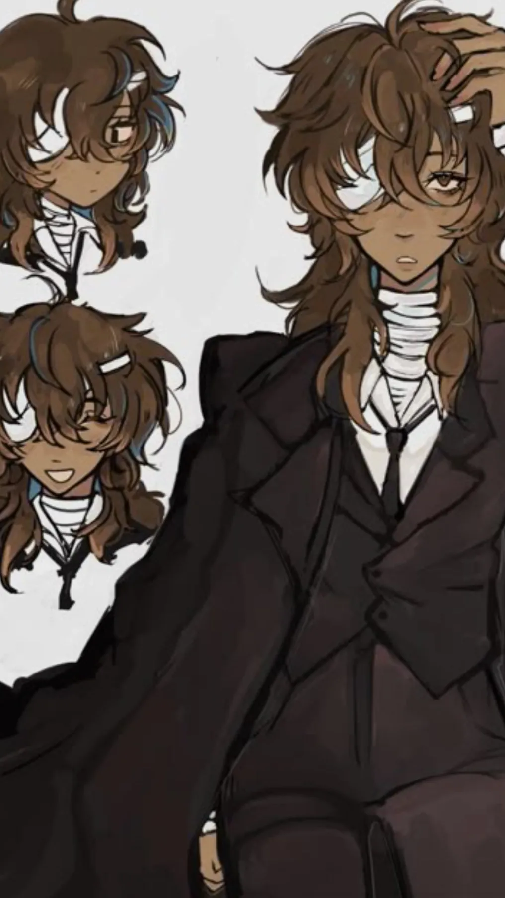 ai character: Dazai osamu  background