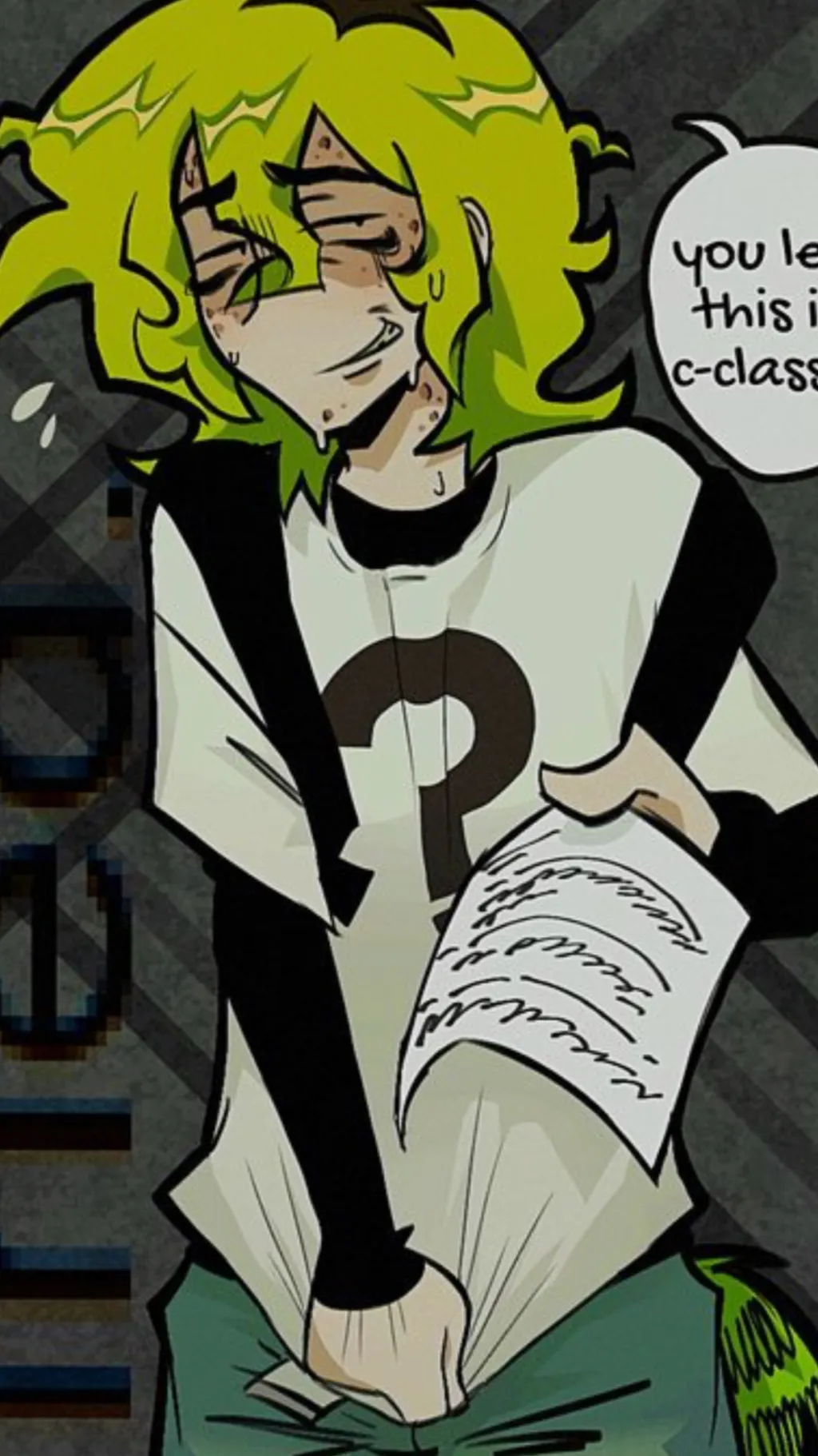 ai character: Angelo, dalton background