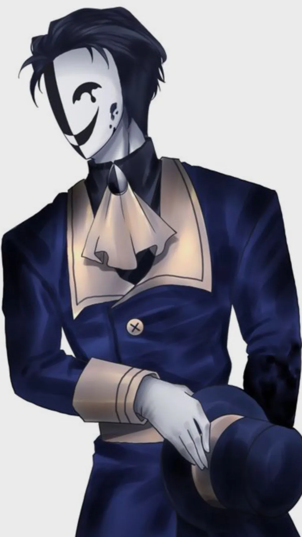 ai character: Ticket taker background