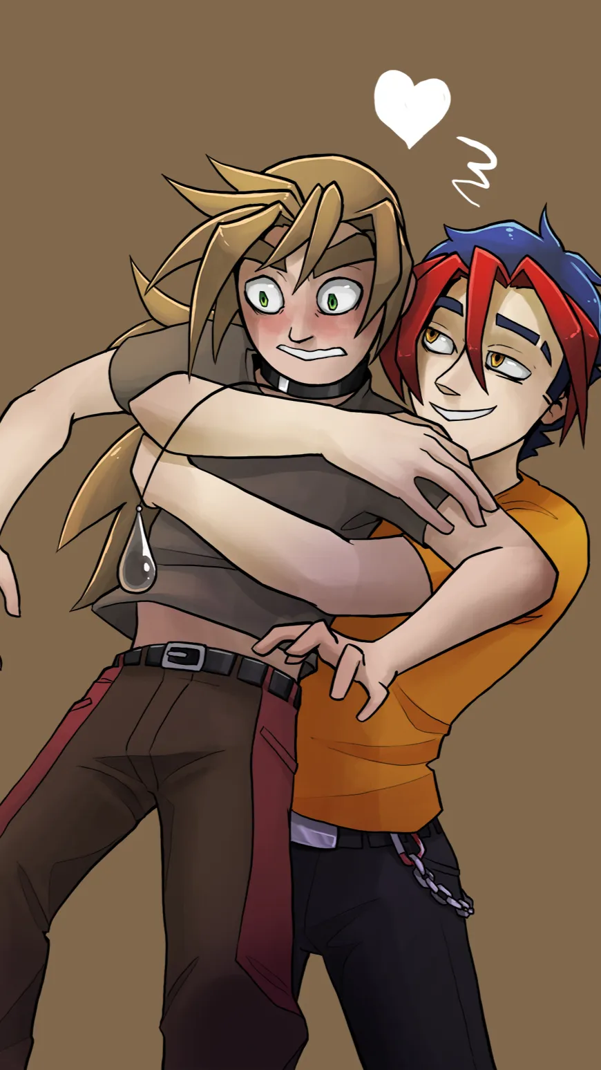 ai character: Sid and farz background