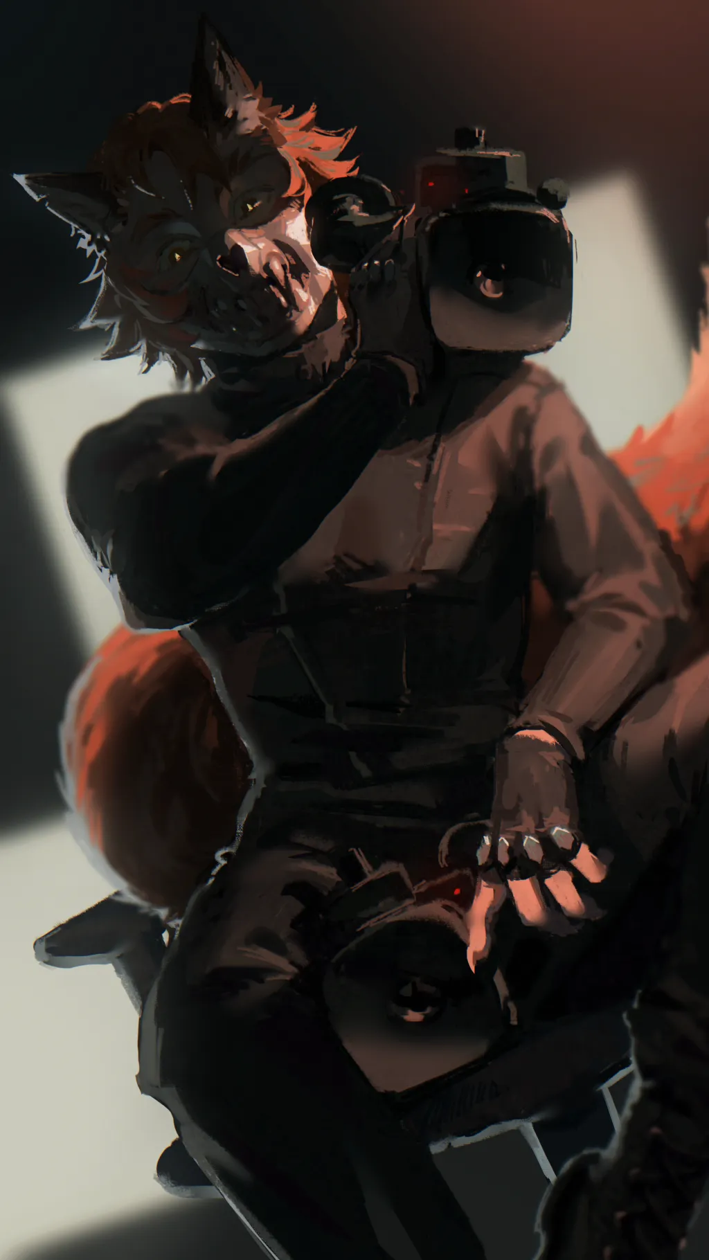 ai character: Ren  background