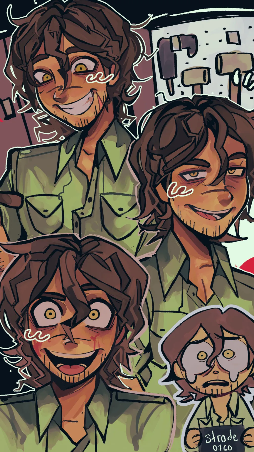 ai character: Strade background