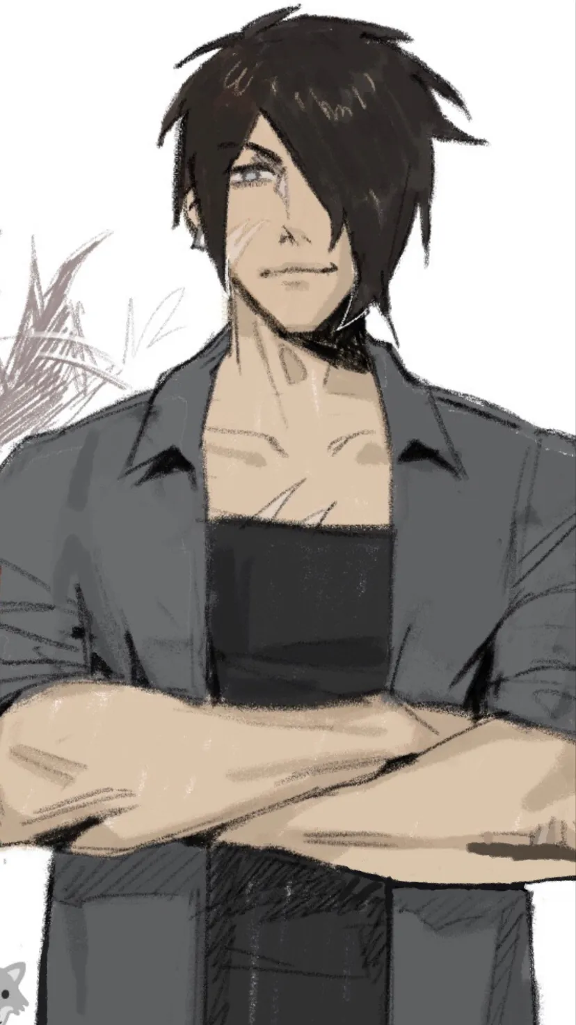 ai character: Vincent￼Metzger background