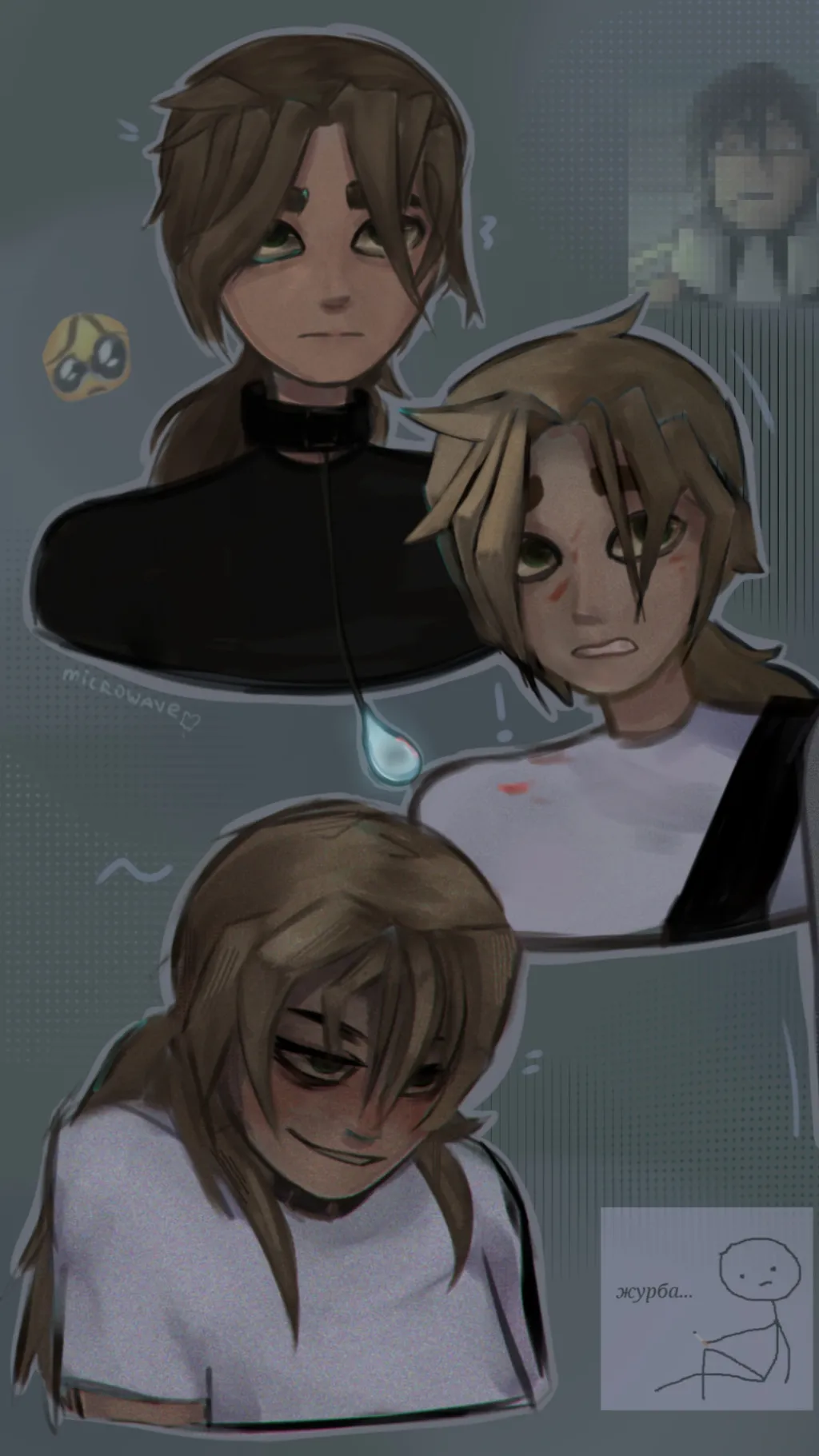 ai character: Farz Murphy ￼ background