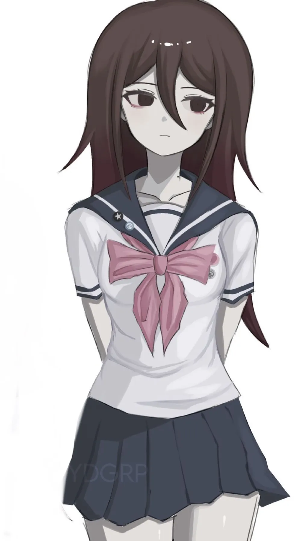 ai character: saki anami background