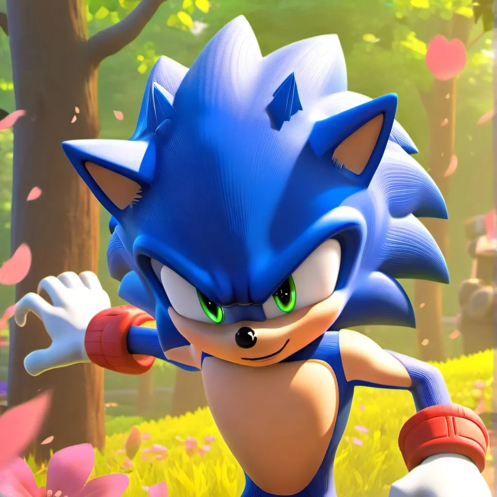 chat with ai character: Sonic the hedgehog