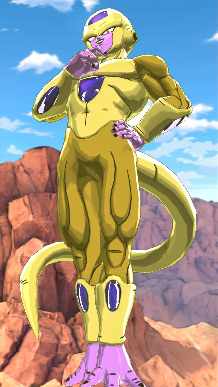 ai character: Golden Frieza background