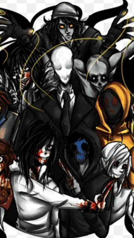 ai character: creepypasta  background