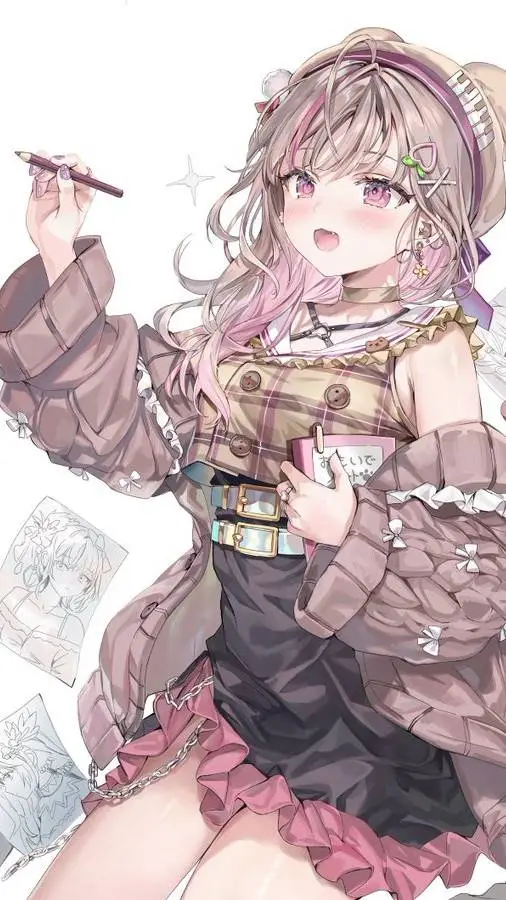 ai character: The artist background
