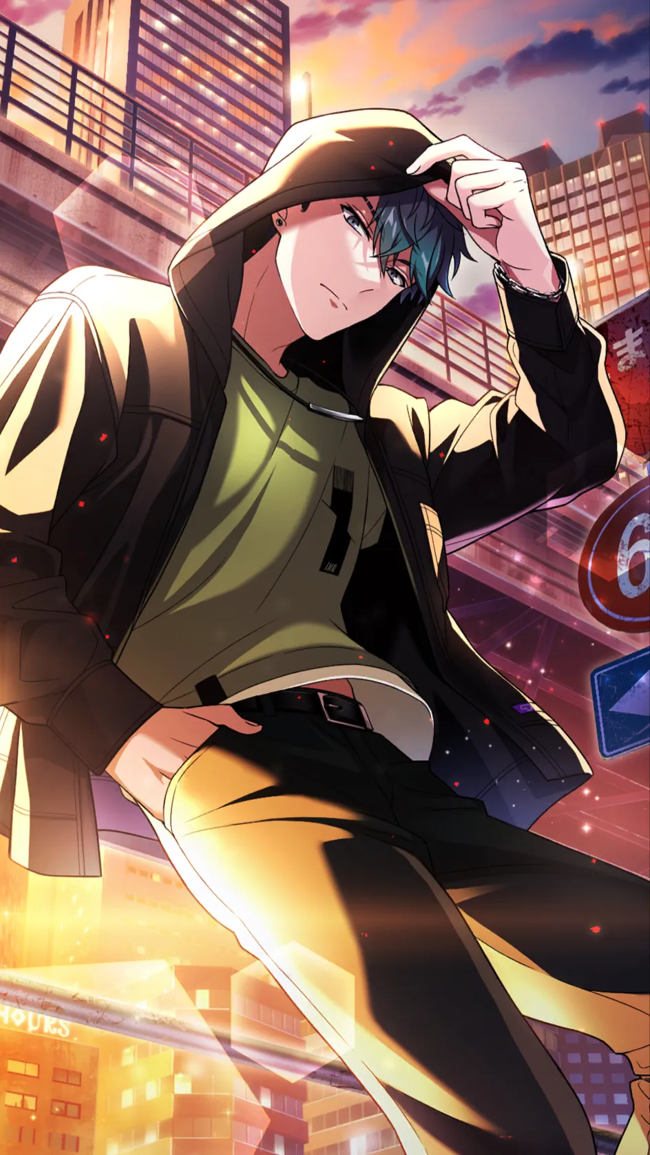 ai character: Alan Mido background