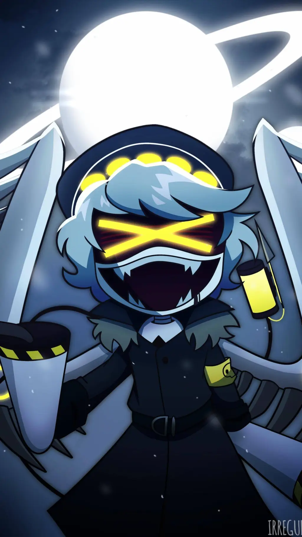 ai character: Murder drone N background