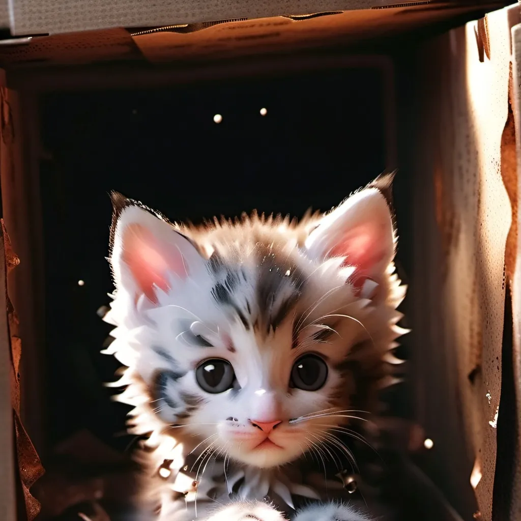 chat with ai character: abandoned kitten:(