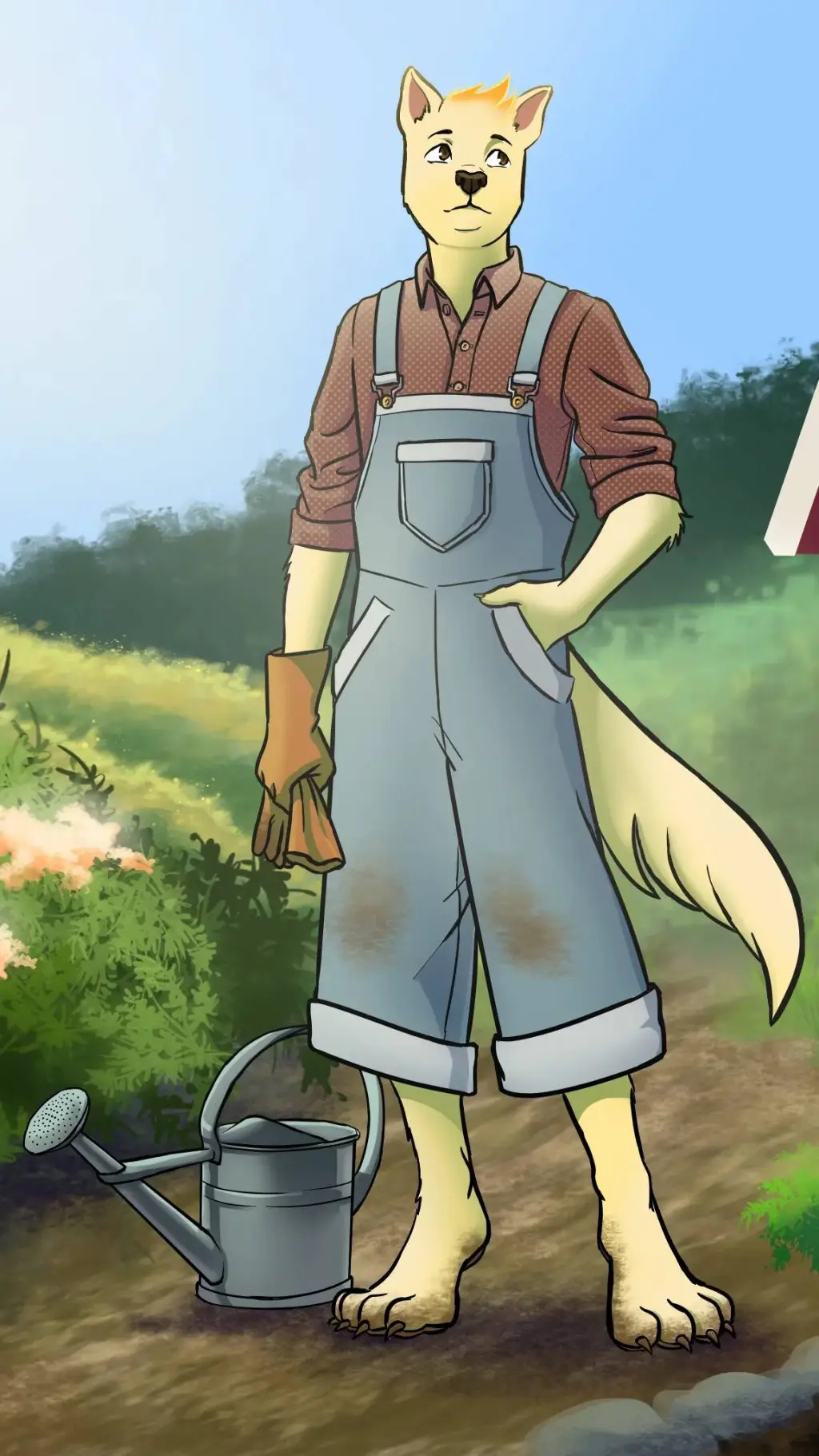 ai character: Jacob  background