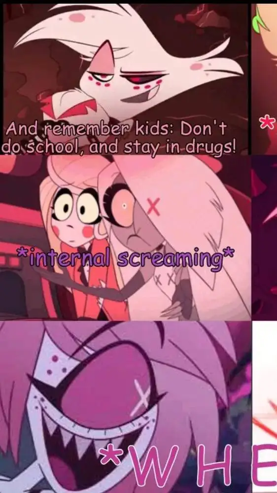 ai character: Hazbin Hotel RP! background