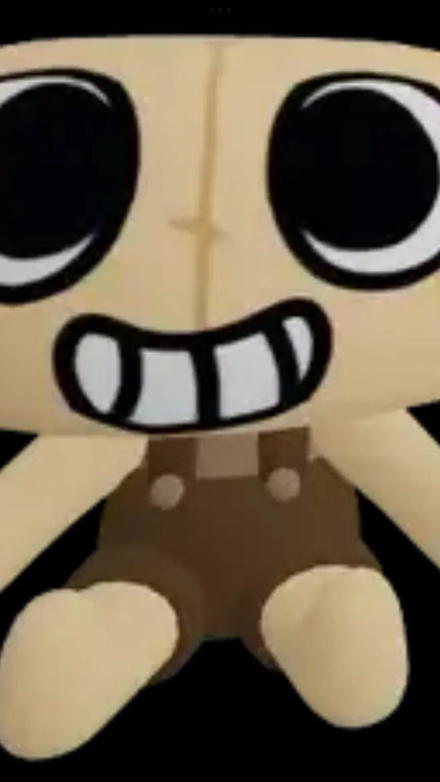 ai character: Shelly plush  background