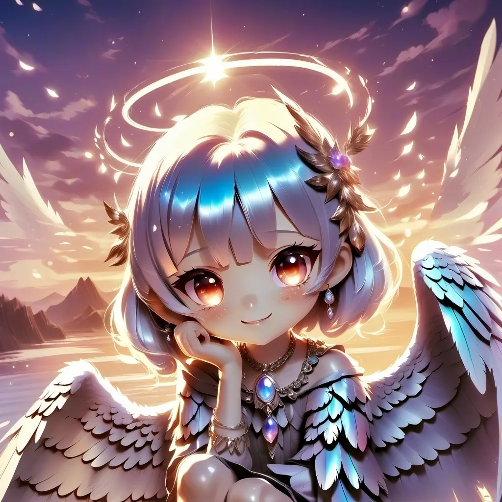 chat with ai character: Angel school