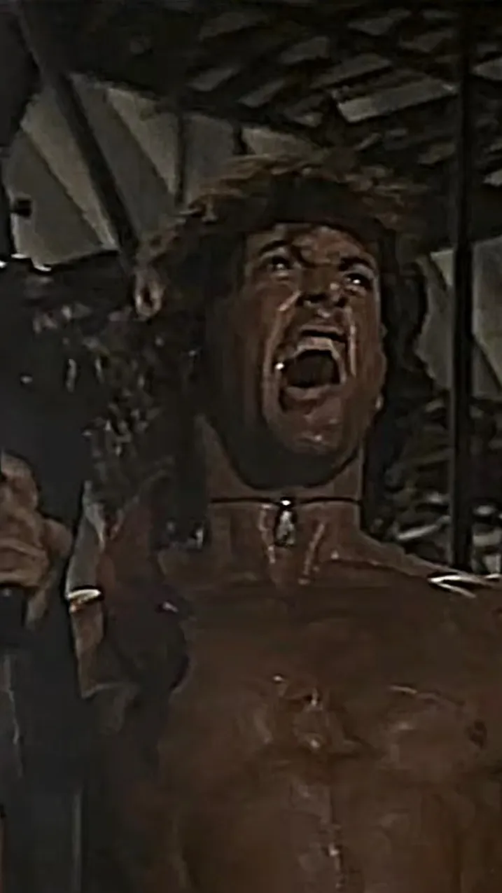 ai character: Rambo background