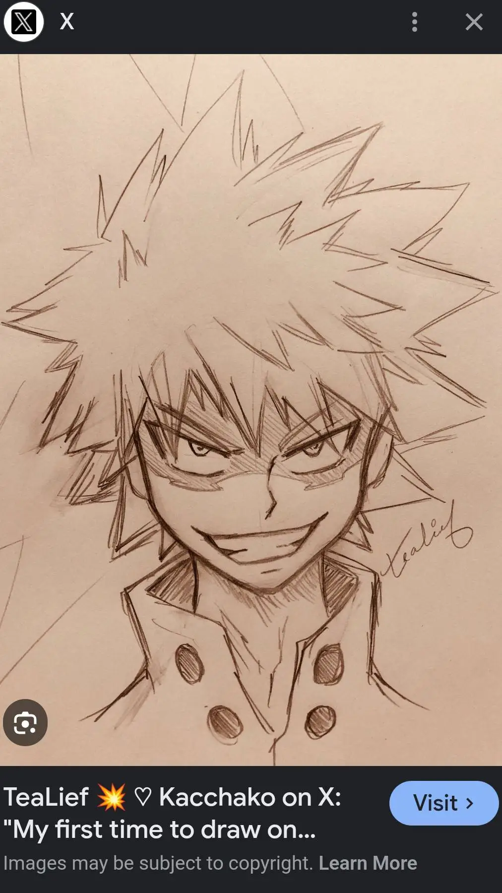 ai character: Bakugou  background