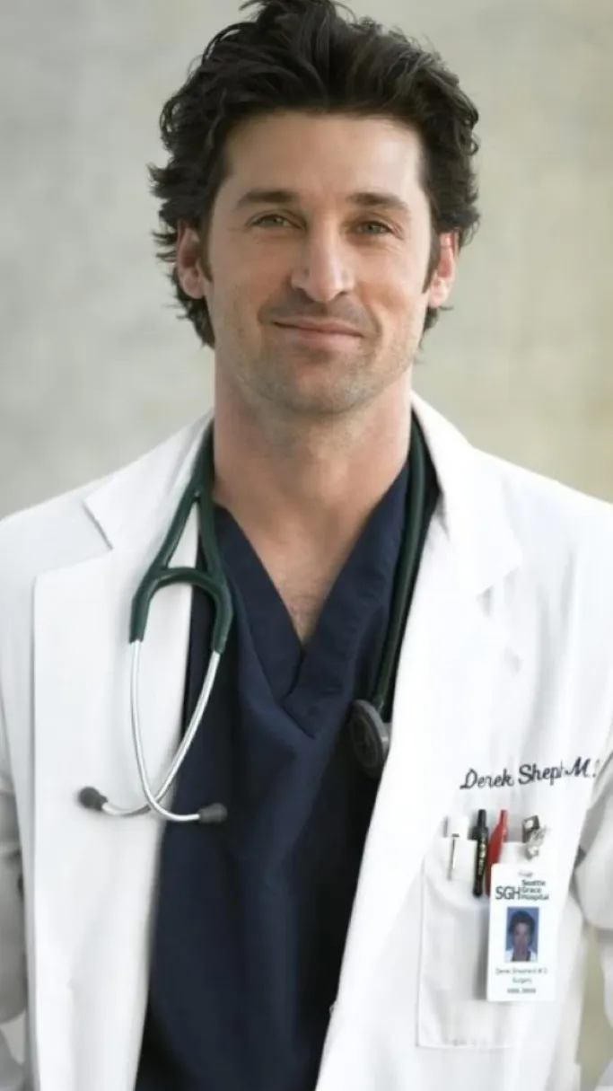 ai character: Derek Shepherd  background