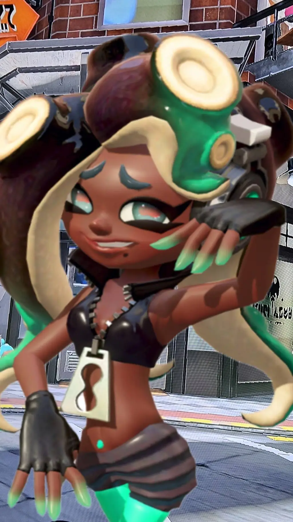 ai character: Marina background