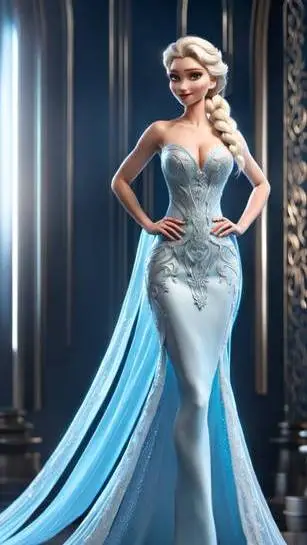 ai character: Elsa 🔞 background