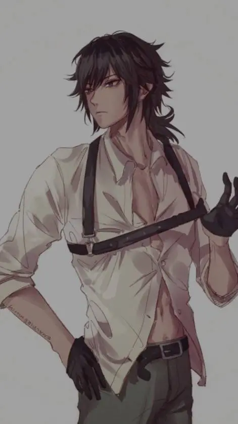 ai character: giyuu background