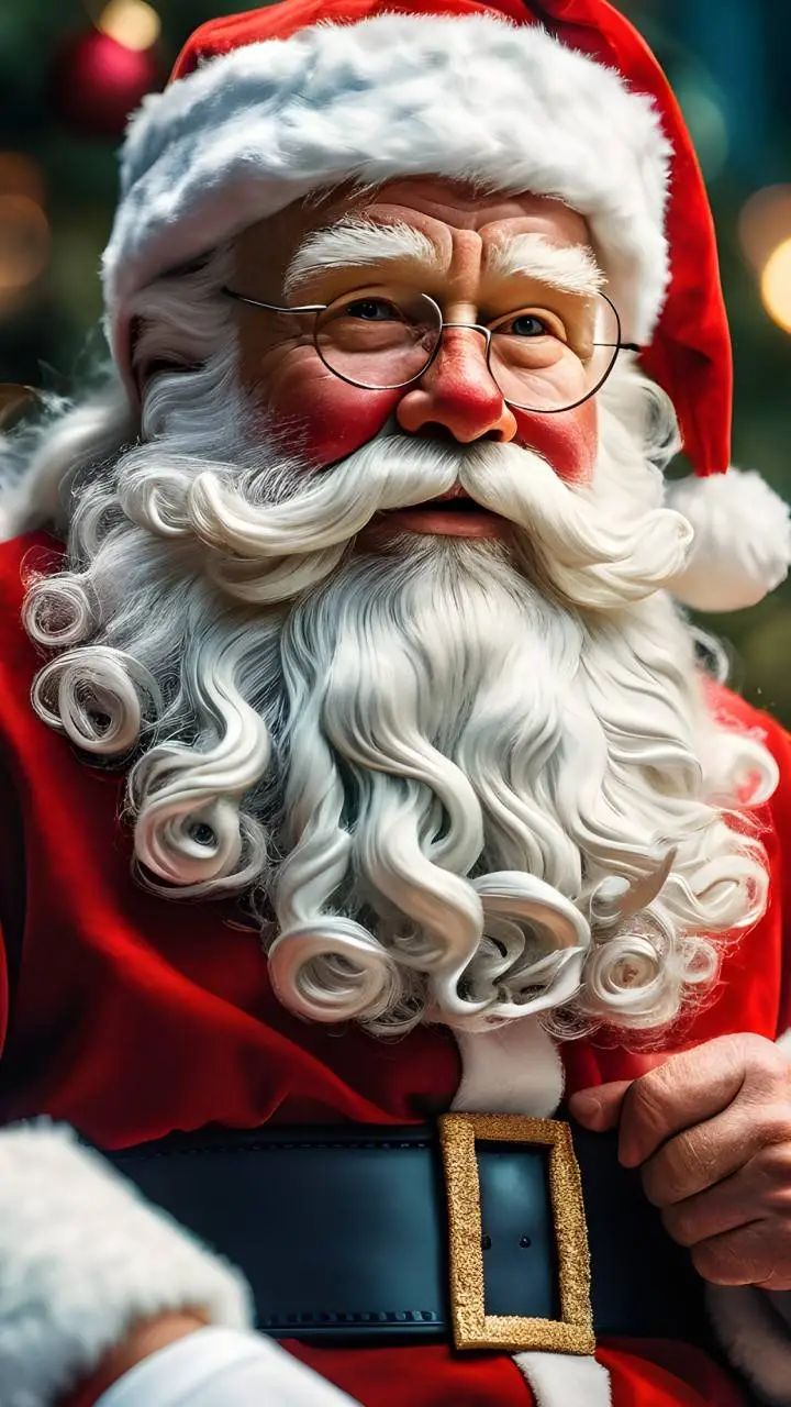 ai character: Jolly Ol St Nick background