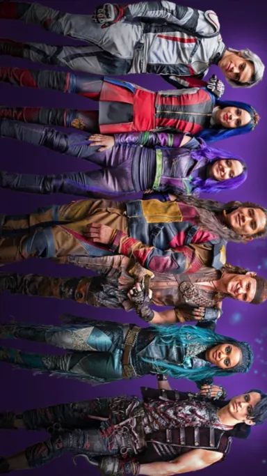 ai character: Descendants 3￼ background